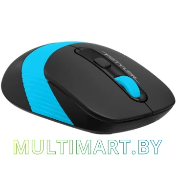 Мышь A4Tech Fstyler FG10 (черный/голубой) картинка 3
